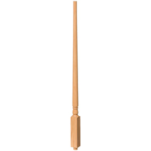 Colonial 1-3/4" 5315F Structural Rise FLUTED Pin Top Baluster