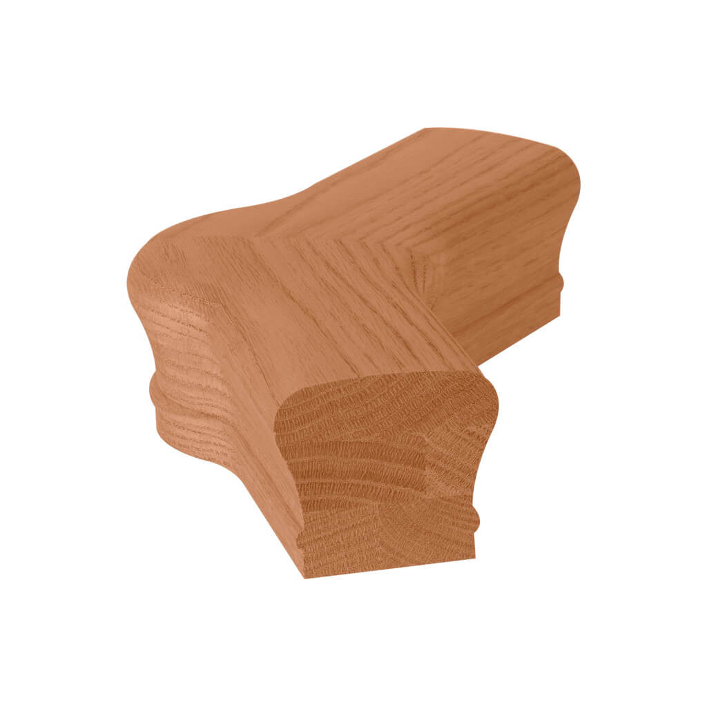 135-Degree Quarter Turn w/Cap Fitting for 6710 Handrail (7721-135)