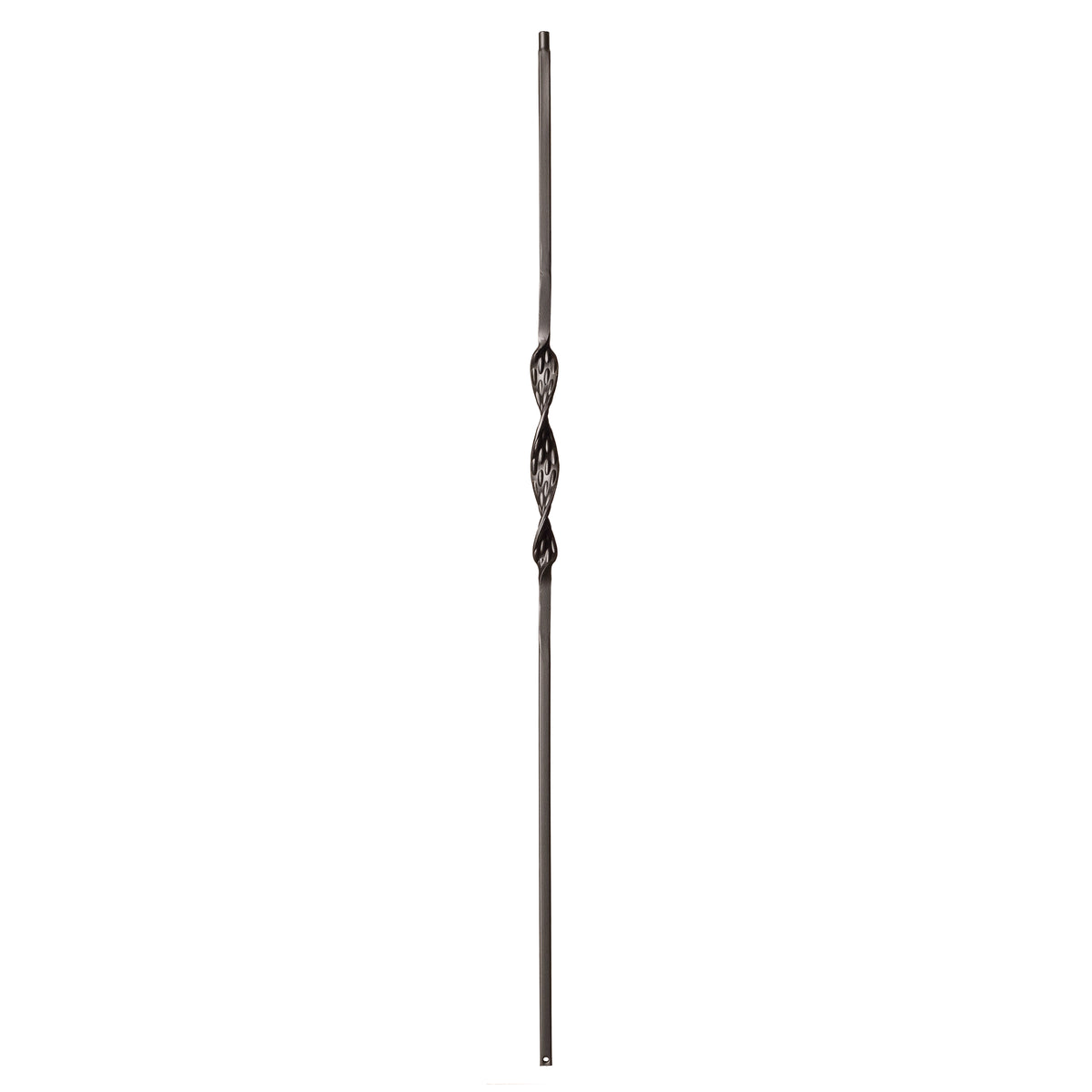 Ribbon Series 1/2" Square x 44H Single Ribbon Hollow Iron Baluster (9010RS)