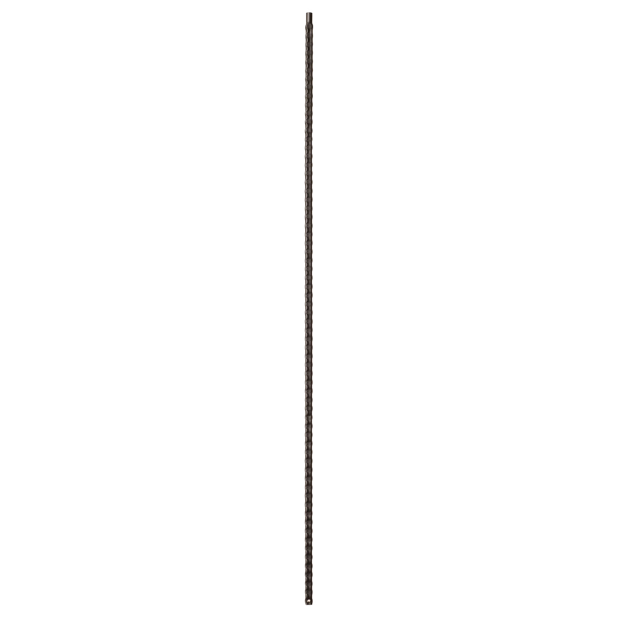 Gothic Series 9/16" Square x 44"H Plain Hammered Bar Hollow Iron Baluster (9016HG)