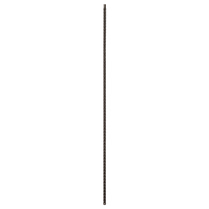 Gothic Series 9/16" Square x 44"H Plain Hammered Bar Hollow Iron Baluster (9016HG)