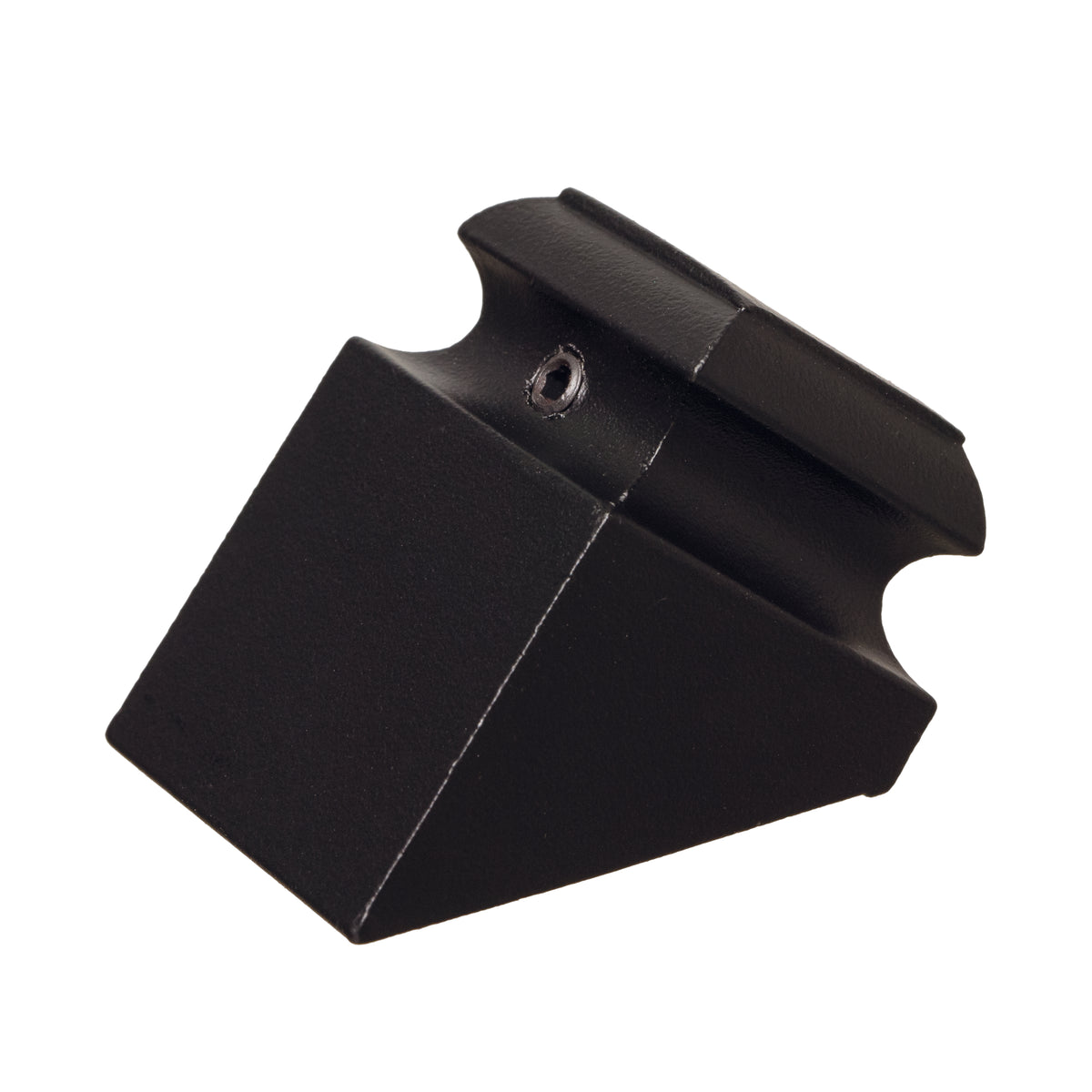 Angled Shoe w/ Set Screw for Square Hollow Iron Baluster (9063RS)