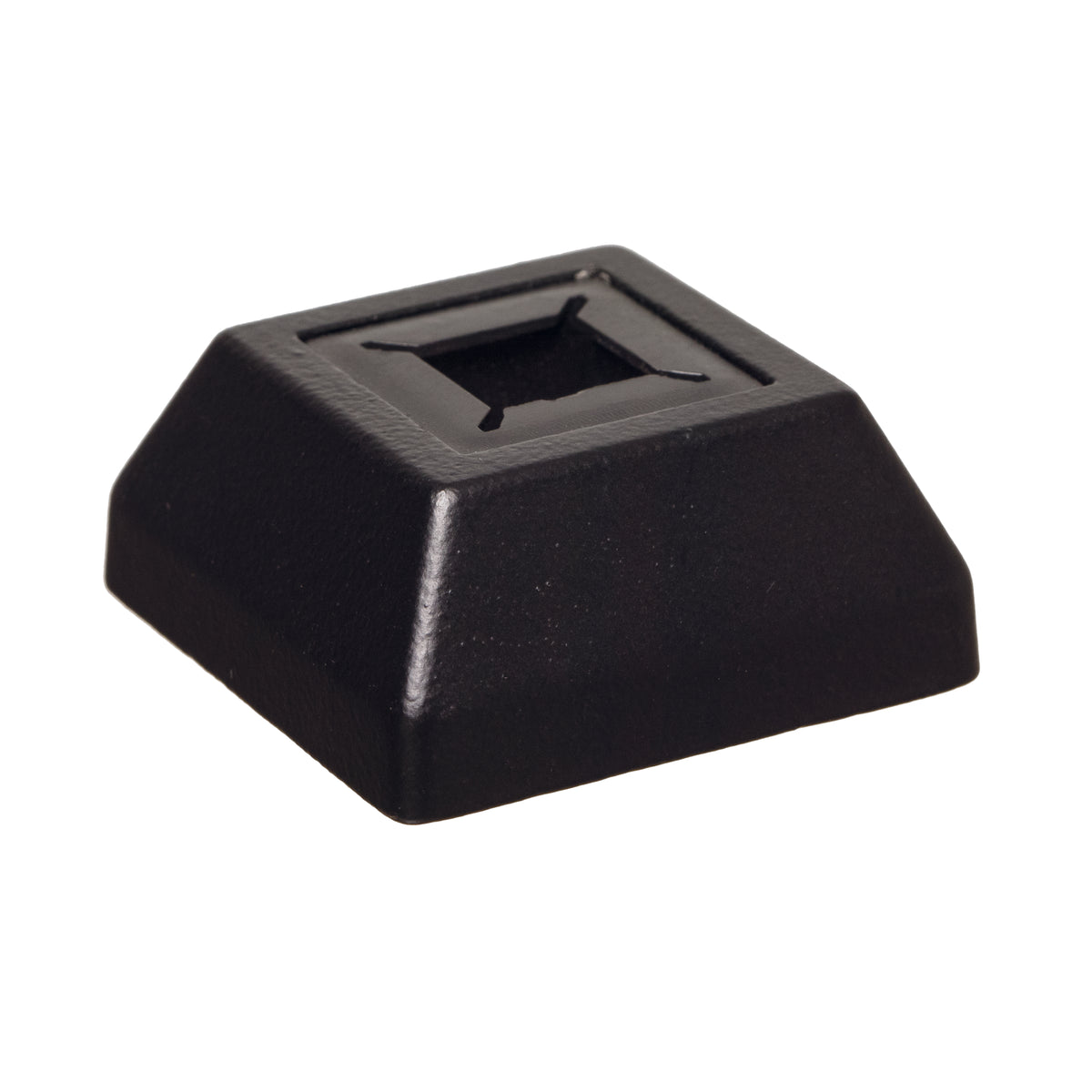 Easy Fit Flat Square Shoe for Square or Round Hollow Iron Balusters (9067EF-FS)