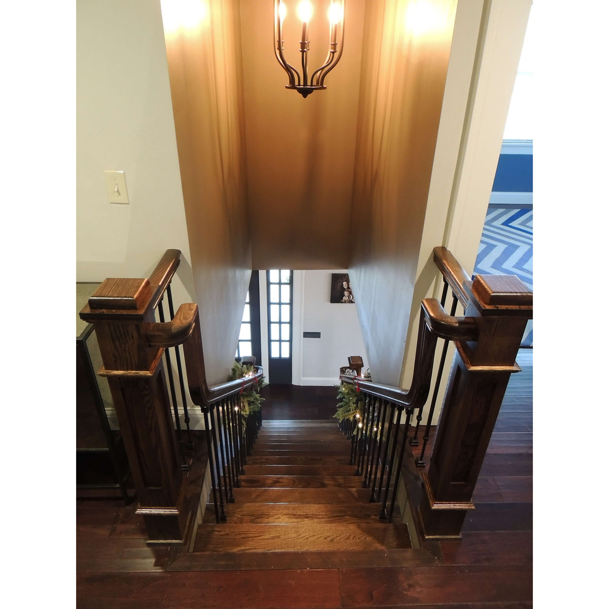 &quot;Ole Iron Slides&quot; 1/2&quot; Square x 30&quot;-38&quot;H Adjustable Hollow Iron Baluster (ISPLA)