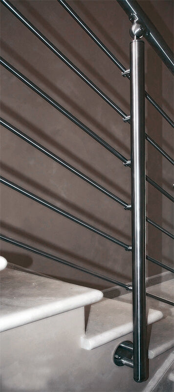 Rounded End Cap for 1-2/3" Stainless Steel Tubular Handrail (E0119)