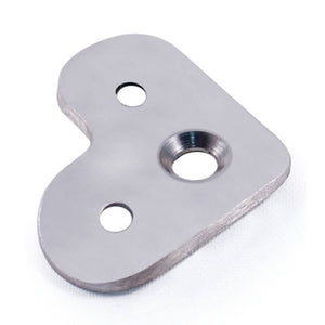 90 Degree Mounting Plate for Stainless Steel Handrail Supports (E011971, E011970)