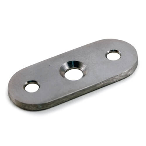 Mounting Plate/Saddle for Galvanized Steel Handrail Supports/Brackets (I011976, I01197)