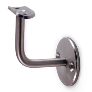 Stainless Steel Handrail Support With Rigid Mounting Plate for 1-2/3 Tubular Handrail (E0223)