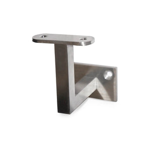 Stainless Steel Handrail Wall Mount Support for 1-14/25" Square Tube - Flat (E036300)
