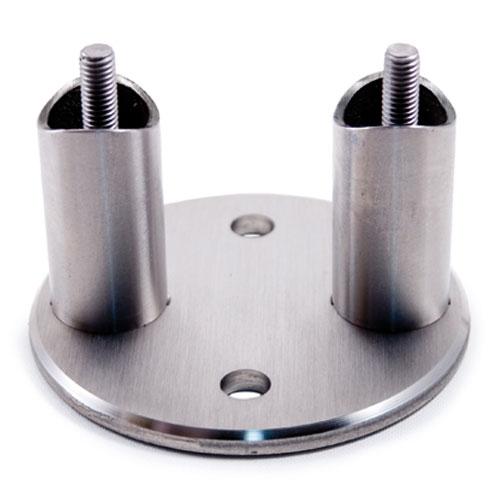 Stainless Steel Anchorage / 3-15/16" Dia. x 15/64" for Tube 1 2/3" Dia. (E400-304, E400)