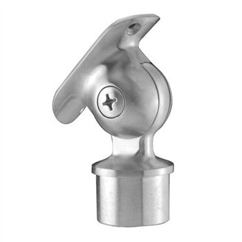 Stainless Steel Handrail Support Pivotable for Tube 1 2/3&quot; Dia. (E4581)