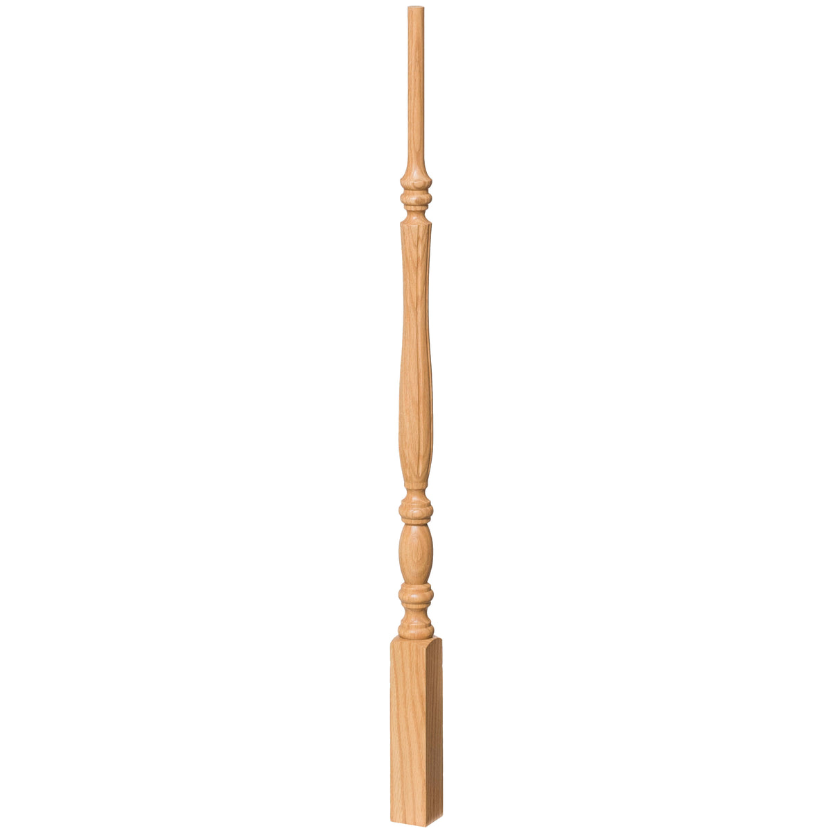 Utah 1-3/4" 2315 Elegant Rise Pin Top Baluster (Plain, Fluted, or Reeded)