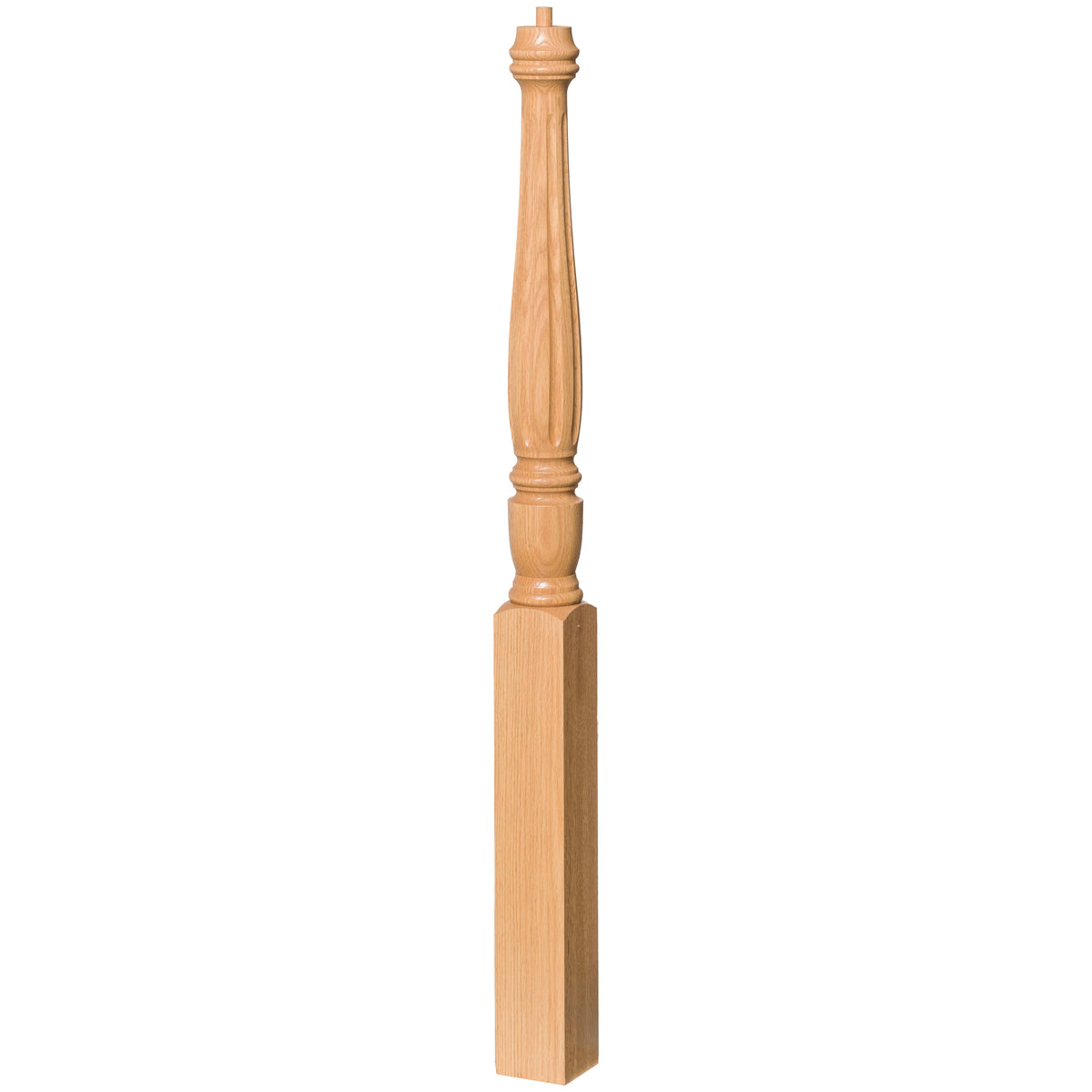 Georgia 3-1/2" x 48" 4511 Pin Top Turned Newel (4511, 4511F, 4511T)