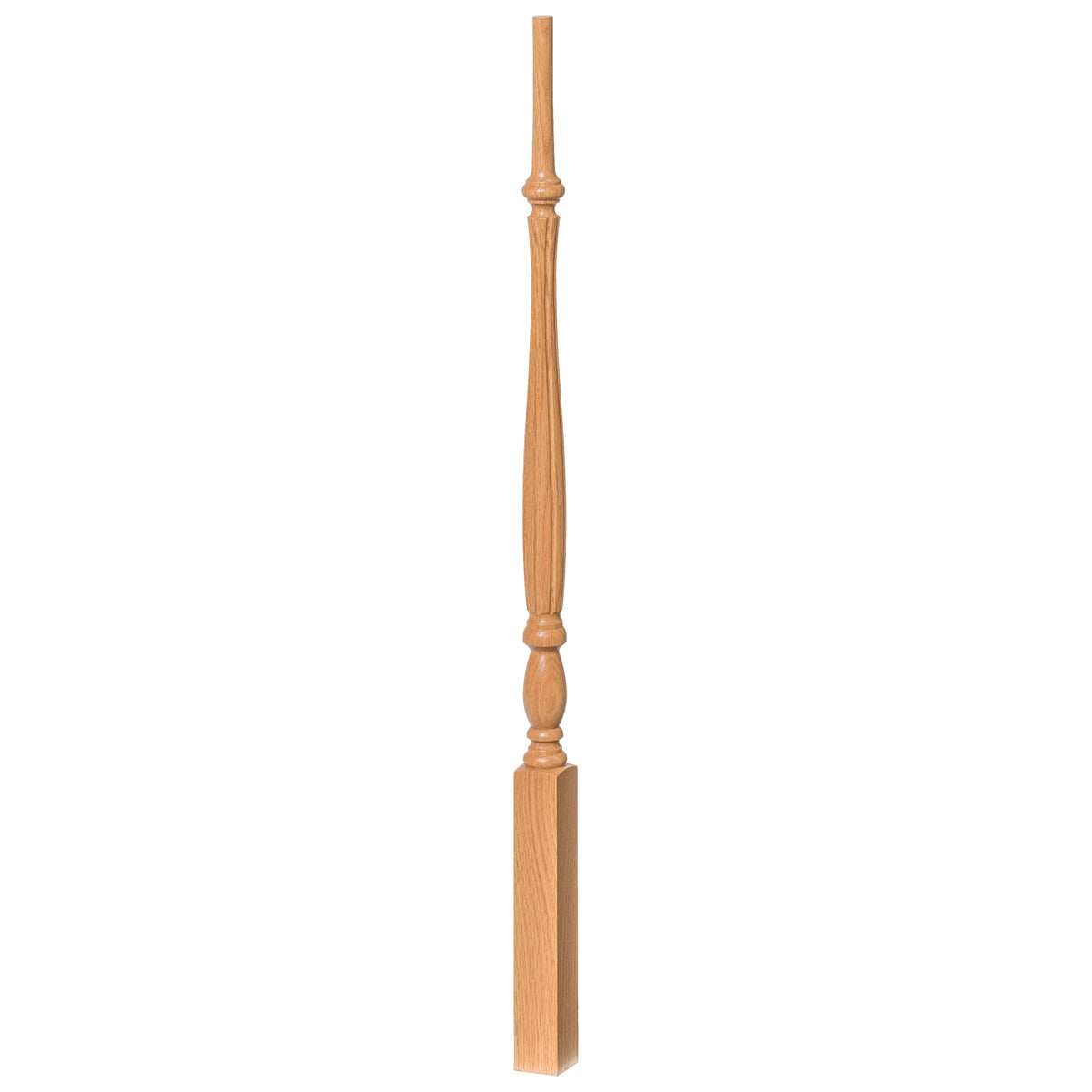 Country 1-3/4&quot; 5434F Elegant Rise Fluted (1-2 Weeks) Pin Top Baluster w/Dowel