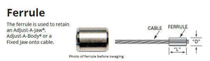 Ferrule for 3/16" Stainless Steel Cable Wire (GF-6)