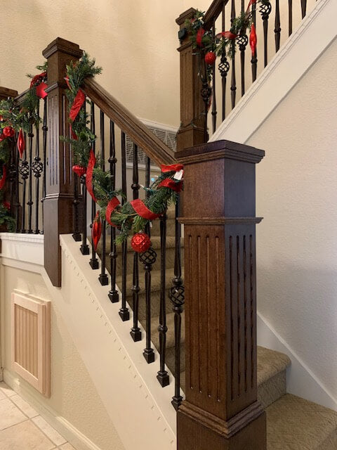 American 7-1/2&quot; x 55&quot; 4092F FLUTED Box Newel (4092F)