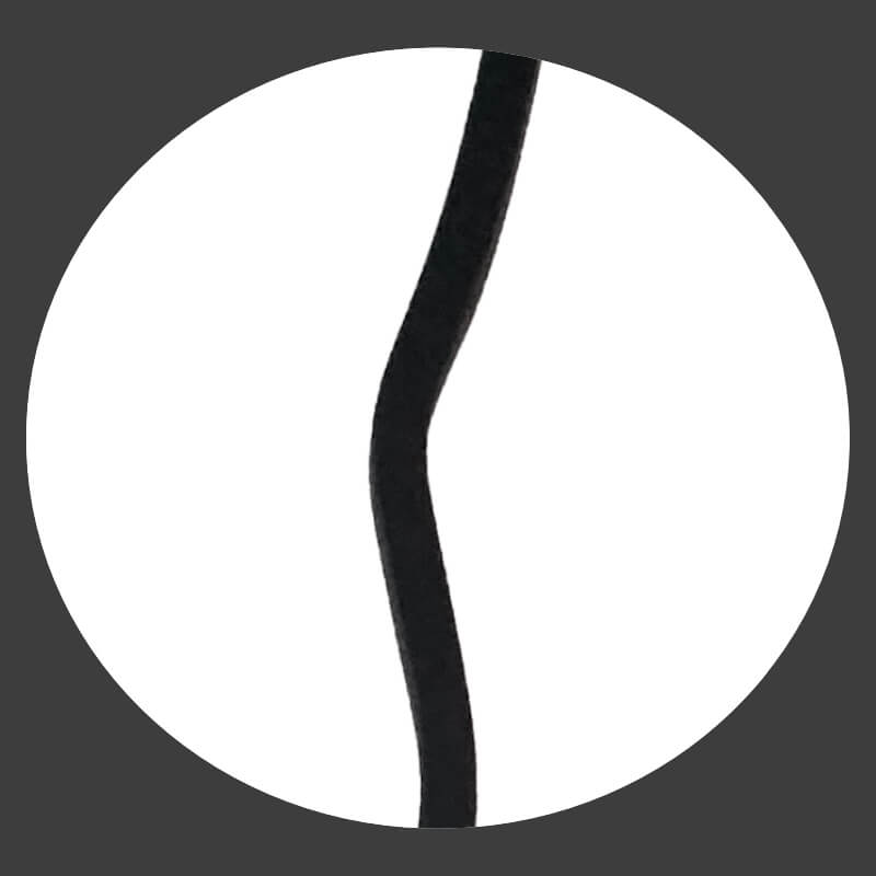 Belly Series 1/2" Square x 40"H Belly Hollow Iron Baluster (9086BB)