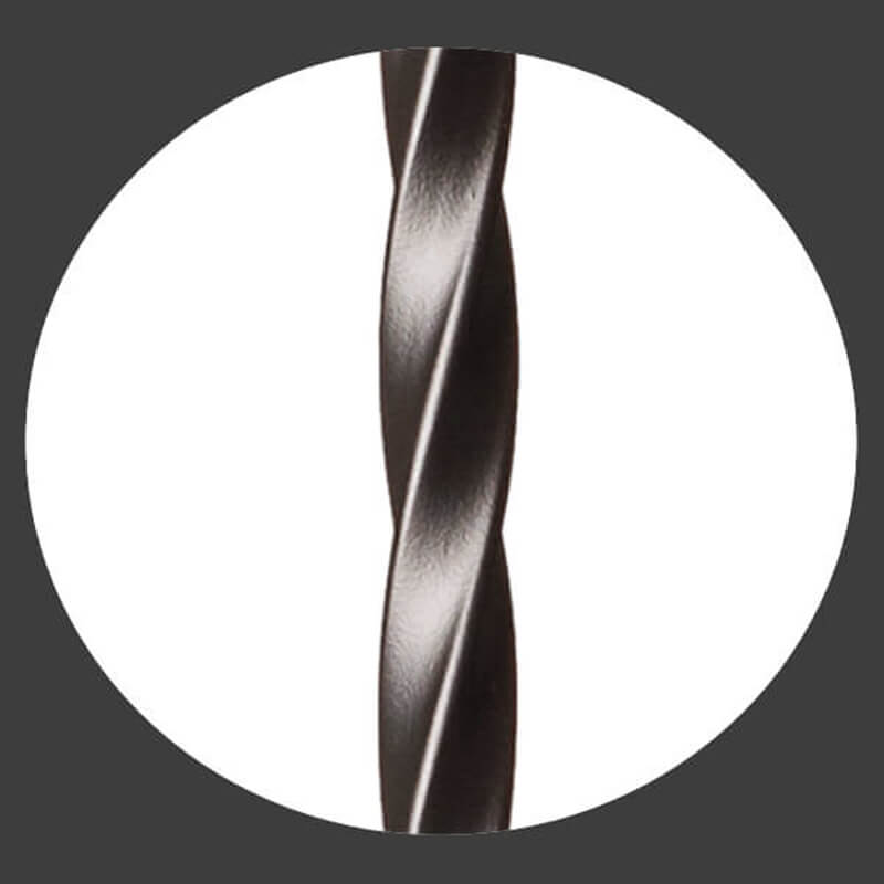 Twist Series 1/2&quot; Square x 44&quot;H / Double Twist with Leaves / Hollow Iron Baluster (9005)