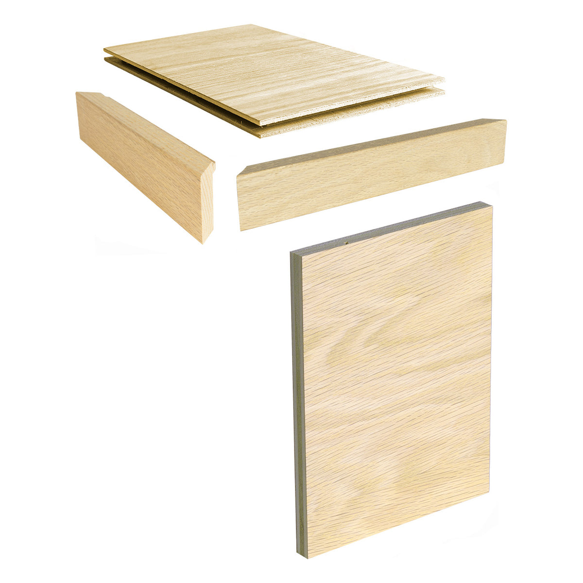 Mission-Style Reversible False End Tread Kit (M-8079)