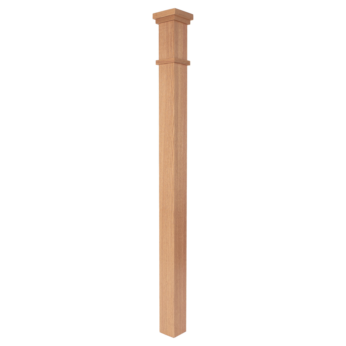 Mission Plain 3-1/2&quot; x 57&quot; Solid Box Newel (MP-4075)