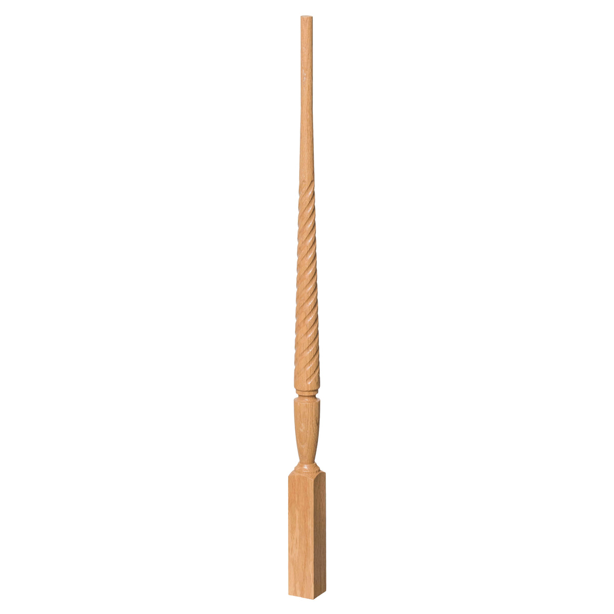 Bunker Hill 1-3/4&quot; 1234T Elegant Rise TWISTED Pin Top Baluster (1234T, 1238T, 1242T)