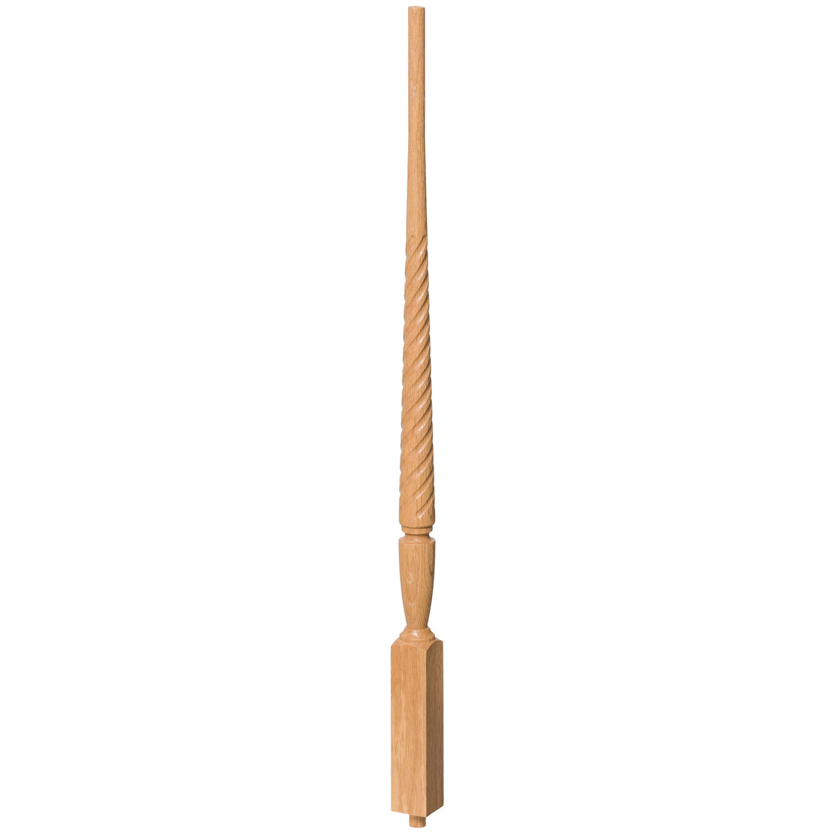 Bunker Hill 1-3/4&quot; Structural Rise TWISTED Pin Top Baluster (2015T)