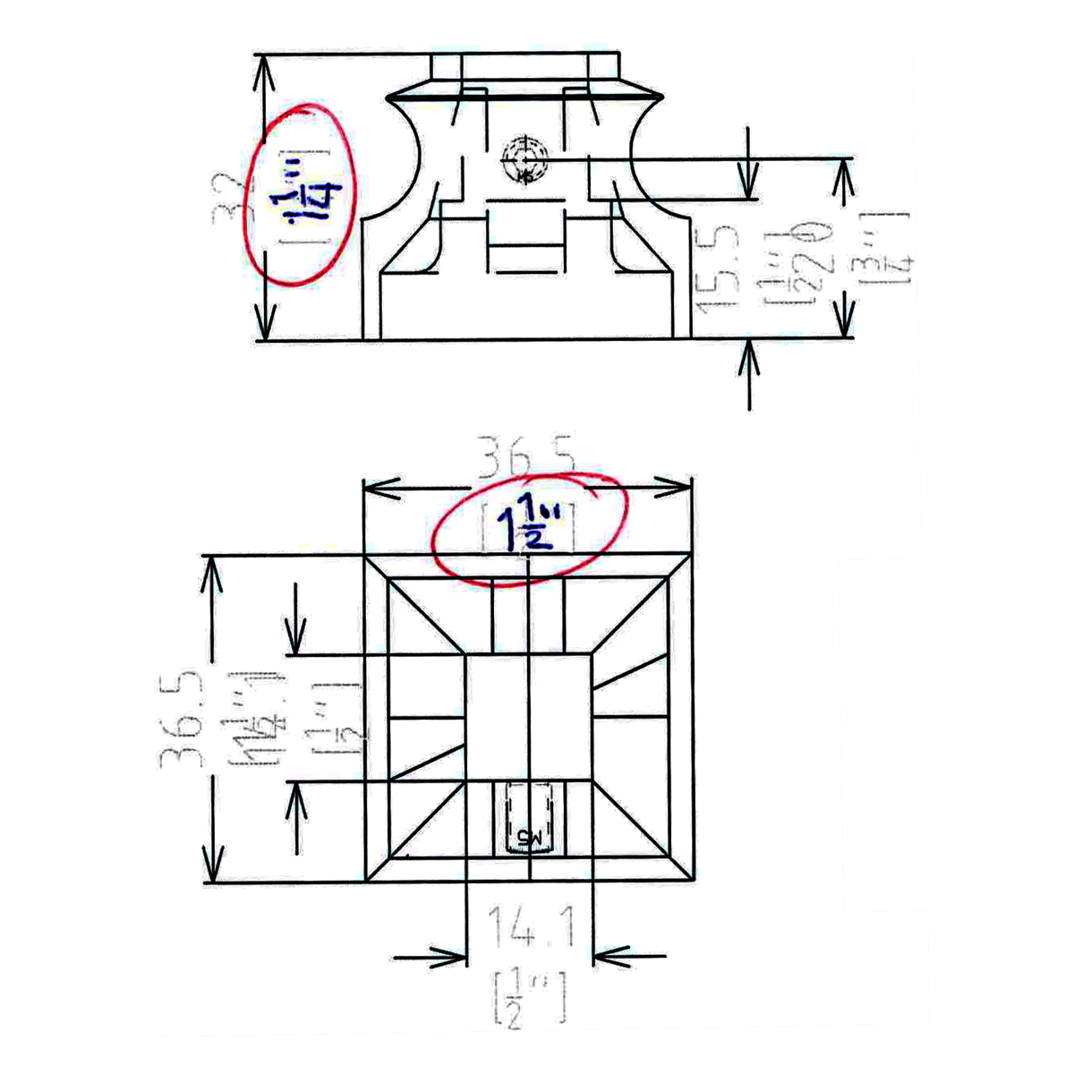 Zip Clip Shoes for 1/2&quot; Hollow Iron Balusters