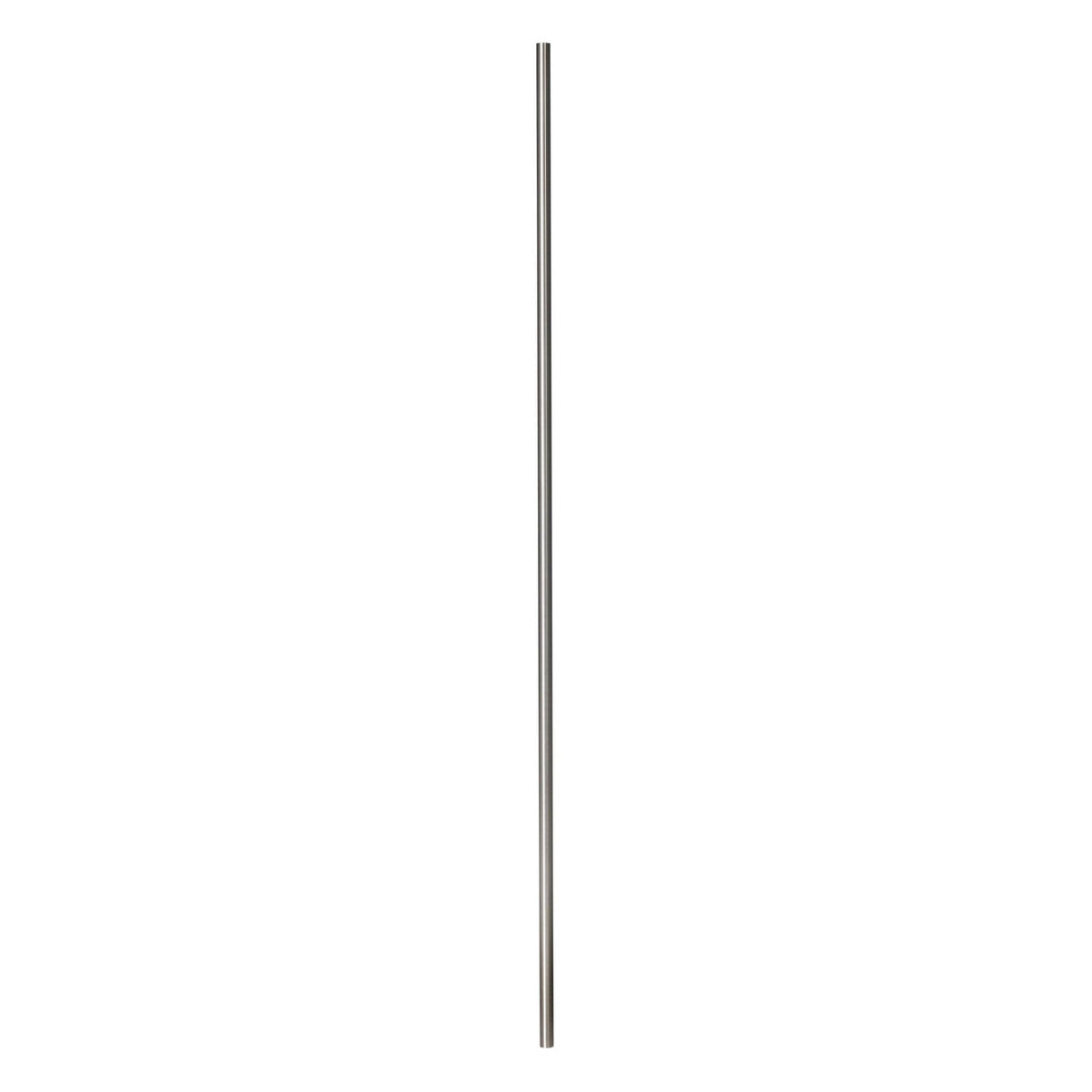 Brushed Nickel Baluster - Hollow Iron - Plain Round - 5/8" x 44" (CS - PLA - 44) - Stair Parts USA