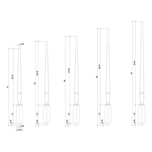 Bunker Hill 1 - 3/4" Structural Rise Pin Top Baluster (2015) - Stair Parts USA