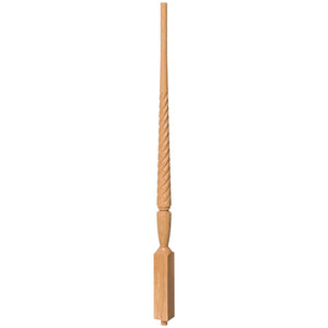 Bunker Hill 1 - 3/4" Structural Rise TWISTED Pin Top Baluster (2015T) - Stair Parts USA