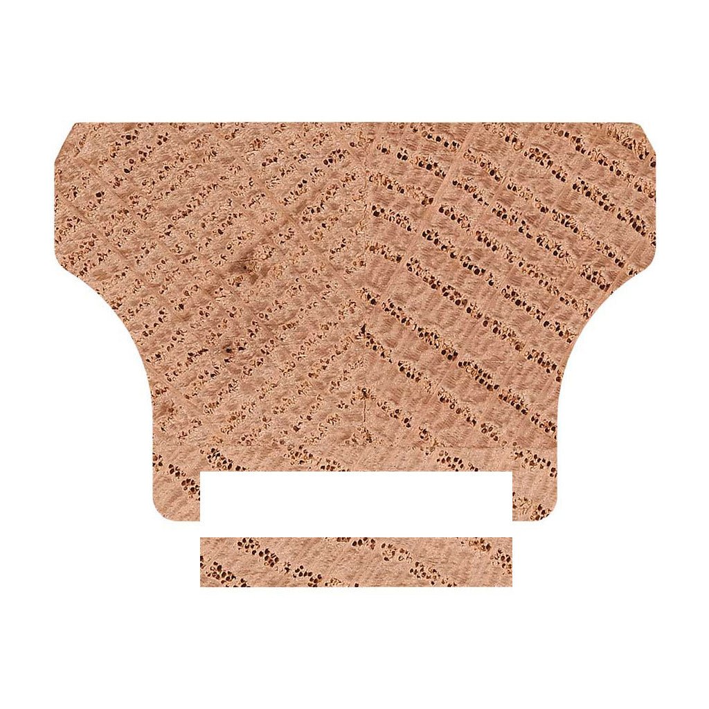 Contemporary 2 - 5/8&quot;W x 1 - 3/4&quot;H 6084 Handrail, with Plow and Fillet for 1 - 1/4&quot; wood balusters (6084P - 125) - Stair Parts USA