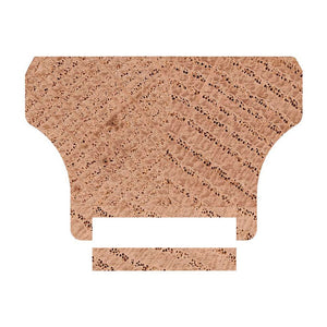 Contemporary 2 - 5/8"W x 1 - 3/4"H 6084 Handrail, with Plow and Fillet for 1 - 1/4" wood balusters (6084P - 125) - Stair Parts USA