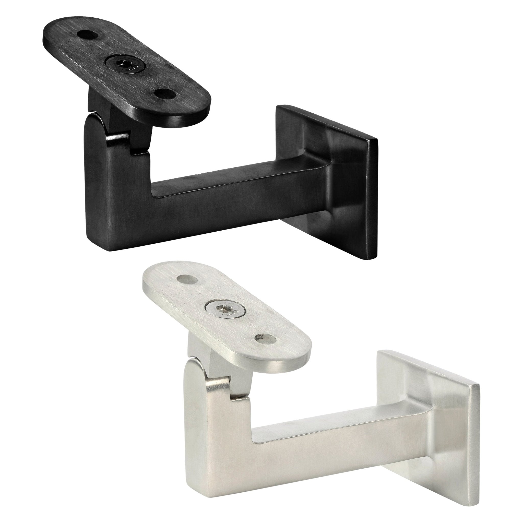 F Bracket Railing Adjustable Swivel Handrail Brackets Stainless Steel 304 5-Pack 304 ...