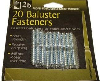Dowel Screws for Wood Balusters - 24 Pack (1107) - Stair Parts USA