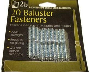 Dowel Screws for Wood Balusters - 24 Pack (1107) - Stair Parts USA