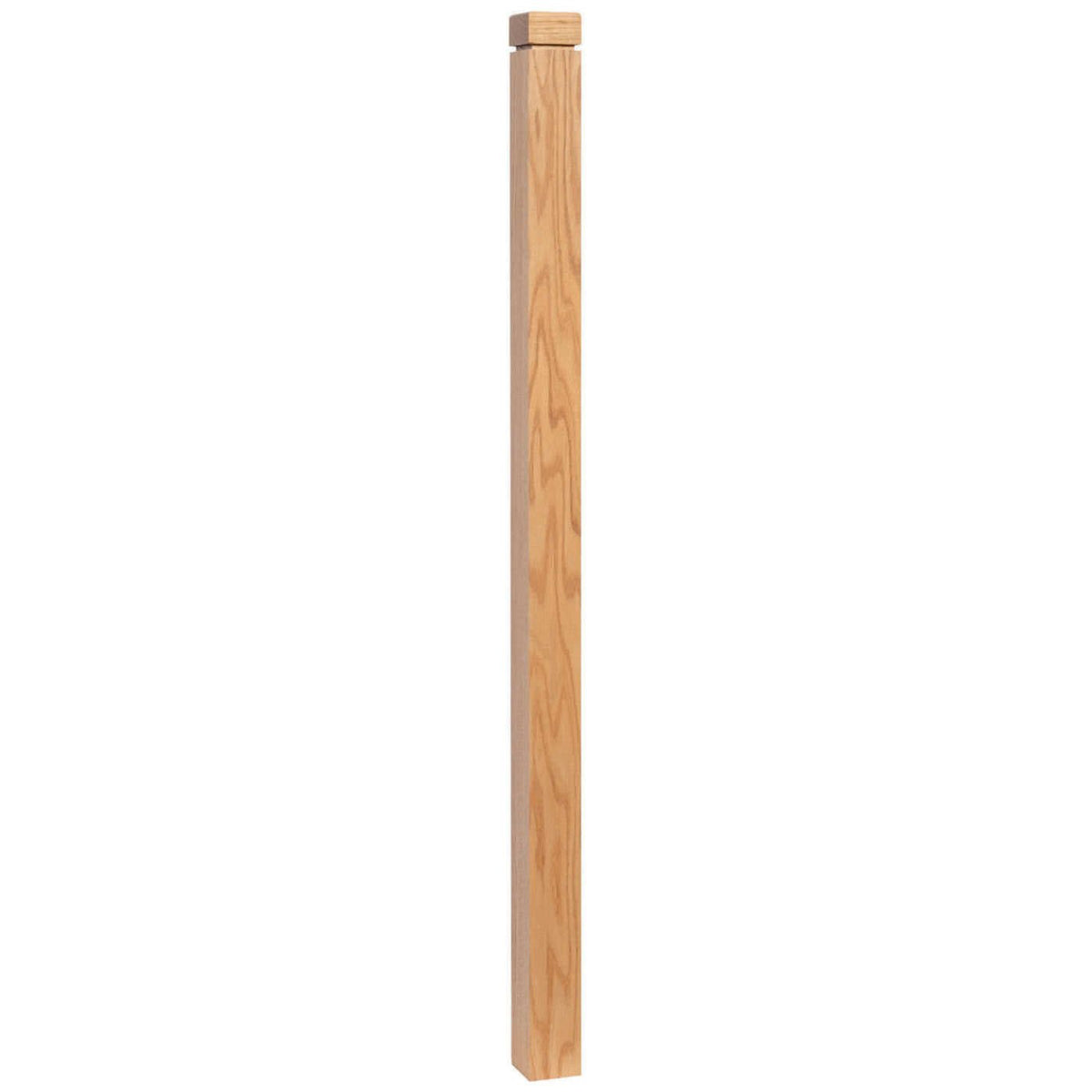 Farmhouse Series, 3 - 1/4&quot; Newel, Flat Top with Groove (4202 - 48, 4202 - 54, 4202 - 60) - Stair Parts USA