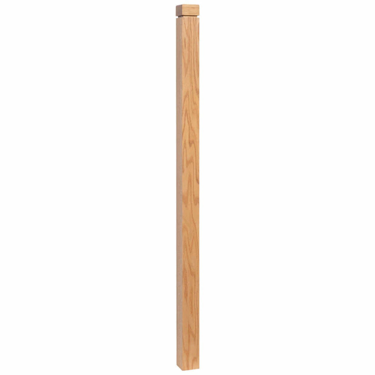 Farmhouse Series, 3&quot; Newel, Flat Top with Groove (4102 - 48, 4102 - 54, 4102 - 60) - Stair Parts USA