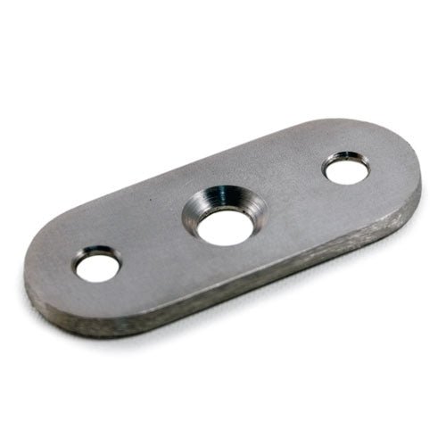 Flat Mounting Plate/Saddle for Stainless Steel Handrail Supports/Brackets (E011976) - Stair Parts USA