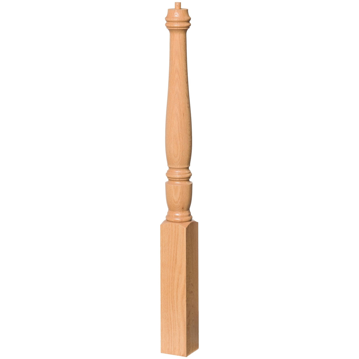 Georgia 3 - 1/2&quot; x 43&quot; 4510 Pin Top Turned Newel (4510, 4510F, 4510T) - Stair Parts USA