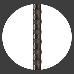 Gothic Series 9/16" Square x 44"H Single Knuckle with Hammered Bar Hollow Iron Baluster (9017HG) - Stair Parts USA