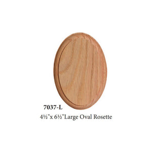 Handrail Terminating Wall Rosettes (Round, Square, Rectangle, Oval, Large Oval) - Stair Parts USA