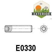 Hexagon Socket Set Screw - Flat Head - Stair Parts USA