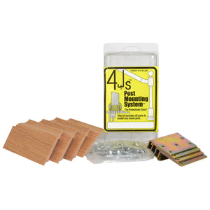 L Bracket Newel Fastening System for 3" (3009) or 3 - 1/2" Newels (3019) - Stair Parts USA