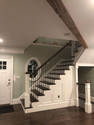 Mid - Western 2 - 5/8"W x 2 - 3/4"H Handrail (6710) - Stair Parts USA