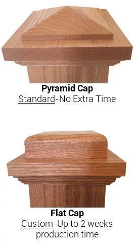 American 7-1/2&quot; X 55&quot; 4092 Plain Box Newel