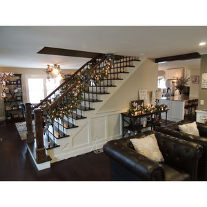 "Ole Iron Slides" 1/2" Square x 30" - 38"H Adjustable Hollow Iron Baluster (ISPLA) - Stair Parts USA