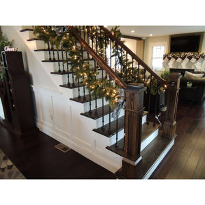 "Ole Iron Slides" 1/2" Square x 30" - 38"H Adjustable Hollow Iron Baluster (ISPLA) - Stair Parts USA