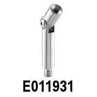 Pivotable Connector with Ext Thread M8 and Int Thread M6 1/2" Dia. x 2 61/64" (E011931) - Stair Parts USA