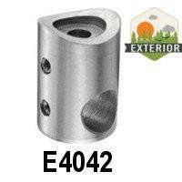 Round Bar Holder for 1 - 2/3" Newel - Stair Parts USA