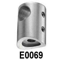 Round Bar Holder for 1 - 2/3" Newel - Stair Parts USA